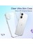 iPhone 17 Kılıf Renksiz Şeffaf Kamerası Full Korumalı Yumuşak Darbe Emici Ince Esnek Silikon Kapak 3