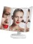 24 LED Işıklı Masa Üstü Profesyonel Makyaj Aynası Katlanabilir 1X-2X-3X+10X Hd Zoomlu Beyaz 6