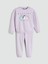 Yeni Sezon Bisiklet Yaka Kız Çocuk Pijama Takımı 1