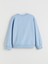 Yeni Sezon Bisiklet Yaka Baskılı Kız Çocuk Sweatshirt 3