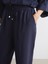 Yeni Sezon Beli Lastikli Modal Karışımlı Kadın Pantolon 3