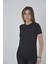 Gögüs Fileli Slim Fit T-Shirt - Siyah 3