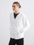 Yeni Sezon Kapüşonlu Oversize Kadın Fermuarlı Sweatshirt 1