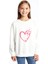 Yeni Sezon Bisiklet Yaka Kız Çocuk Sweatshirt 2