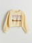 Yeni Sezon Bisiklet Yaka Kız Çocuk Sweatshirt 3