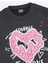 Yeni Sezon Bisiklet Yaka Baskılı Uzun Kollu Kız Çocuk Sweatshirt 2