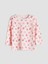 Yeni Sezon Bisiklet Yaka Çilek Baskılı Kız Çocuk Pijama Takımı 2
