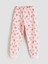Yeni Sezon Bisiklet Yaka Çilek Baskılı Kız Çocuk Pijama Takımı 3