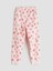 Yeni Sezon Bisiklet Yaka Çilek Baskılı Kız Çocuk Pijama Takımı 5