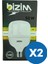 50W LED Torch Ampul (2'li Paket) 2