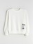 Yeni Sezon Bisiklet Yaka Kız Çocuk Sweatshirt 2'li 2