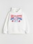 Yeni Sezon Kapüşonlu Hello Kitty Baskılı Kız Çocuk Sweatshirt 1