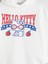 Yeni Sezon Kapüşonlu Hello Kitty Baskılı Kız Çocuk Sweatshirt 3