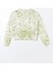 Yeni Sezon Bisiklet Yaka Batik Desenli Uzun Kollu Kız Çocuk Sweatshirt 1
