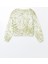 Yeni Sezon Bisiklet Yaka Batik Desenli Uzun Kollu Kız Çocuk Sweatshirt 2