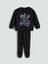 Yeni Sezon Bisiklet Yaka Kız Çocuk Pijama Takım 1