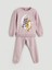 Yeni Sezon Bisiklet Yaka Kız Çocuk Pijama Takımı 1