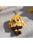 El Yapımı Örgü Sünger Bob Charm – Sevimli Amigurumi Karakter Figürü 3