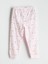 Yeni Sezon Bisiklet Yaka Baskılı Uzun Kollu Kız Çocuk Pijama Takımı 5