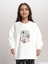 Yeni Sezon Bisiklet Yaka Baskılı Kız Çocuk Sweatshirt 1
