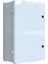 Abs Pano 40 x 60 x 24.2 cm Taban Saclı IP65 Plastik Pano Montaj Plakalı Elektrik Kutusu Pano Darbeye Dayanıklı Dış Ortam Muhafaza Kutusu Abs Pano Poli 046 2
