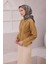 Ekose Desen Ipek Twill Eşarp 4218D01 Füme 1