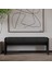 Pearl Bench – Modern Tasarım Antre, Mutfak, Yatak Odası, Balkon Oturma Bankı, Kolay Kurulum - Ahşap Siyah 2