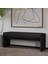 Pearl Bench – Modern Tasarım Antre, Mutfak, Yatak Odası, Balkon Oturma Bankı, Kolay Kurulum - Ahşap Siyah 3