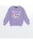 Yeni Sezon Bisiklet Yaka Baskılı Kız Bebek Sweatshirt 1
