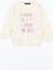 Yeni Sezon Bisiklet Yaka Baskılı Kız Bebek Sweatshirt 1