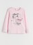 Yeni Sezon Bisiklet Yaka Kız Çocuk Pijama Takımı 2