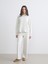 Yeni Sezon Bisiklet Yaka Oversize Kadın Sweatshirt 4