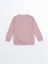Yeni Sezon Bisiklet Yaka Baskılı Kız Bebek Sweatshirt 3