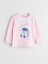 Yeni Sezon Stitch Lisanslı Kız Çocuk Pijama Takım 2