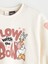 Yeni Sezon Bisiklet Yaka Minnie Mouse Baskılı Kız Çocuk Sweatshirt 2