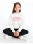 Yeni Sezon Bisiklet Yaka Kız Çocuk Sweatshirt 2