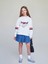 Yeni Sezon Dik Yaka Cinnomoroll Baskılı Kız Çocuk Sweatshirt 2