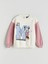 Yeni Sezon Minnie Mouse Baskılı Kız Çocuk Kalın Sweatshirt 1