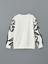 Yeni Sezon Bisiklet Yaka Çiçekli Kız Çocuk Sweatshirt 3