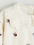 Yeni Sezon Bebe Yaka Çiçek Baskılı Kız Çocuk Sweatshirt 5