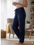 Kadın Lacivert Polar Pijama Altı 1