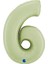 6 Rakam Supertrend Satin Olive Green Folyo Balon 26" 2
