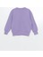 Yeni Sezon Bisiklet Yaka Baskılı Kız Bebek Sweatshirt 2