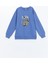 Yeni Sezon Bisiklet Yaka Baskılı Kız Çocuk Sweatshirt 4