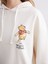 Yeni Sezon Winnie The Pooh Baskılı Oversize Kadın Hoodie 3