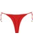 Kadın Kırmızı Yandan Bağlamalı 2'li Tanga Slip 2
