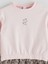 Yeni Sezon Bisiklet Yaka Çiçekli Kız Çocuk Sweatshirt 2