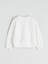 Yeni Sezon Bisiklet Yaka Baskılı Kız Çocuk Sweatshirt 2'li 4
