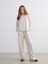 Yeni Sezon Bisiklet Yaka Oversize Kadın Sweatshirt 2