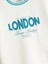 Yeni Sezon Bisiklet Yaka London Baskılı Kız Çocuk Sweatshirt 4